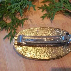 Scooter Gold Hair Clip made  in France